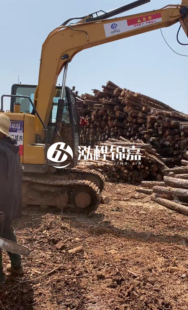 孝感挖機(jī)打木樁專業(yè)施工-河道打樁木如果彎曲了還能用嗎？