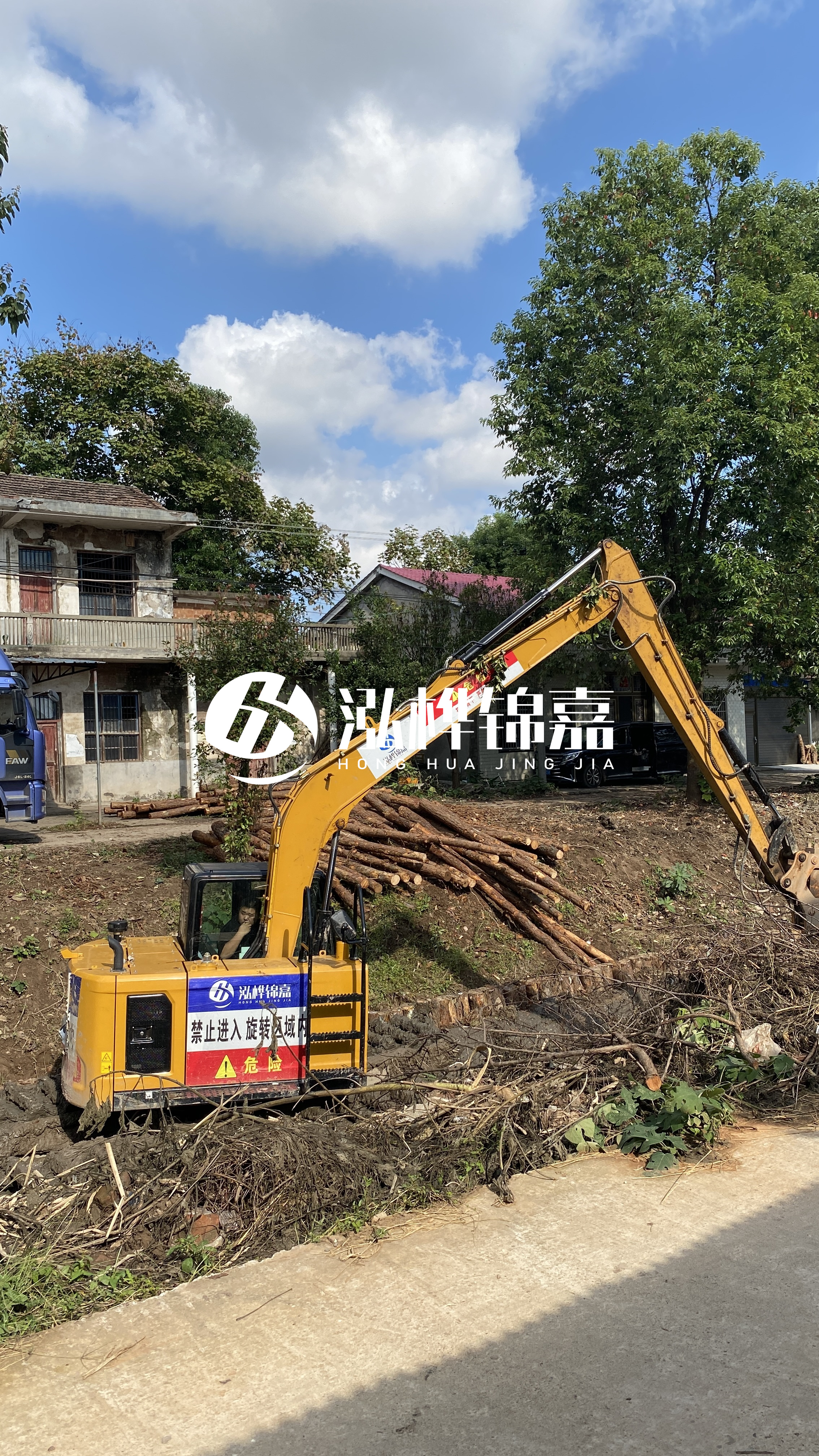 定西挖機(jī)打木樁專業(yè)施工-河道松木打樁遇到障礙物應(yīng)如何處理？